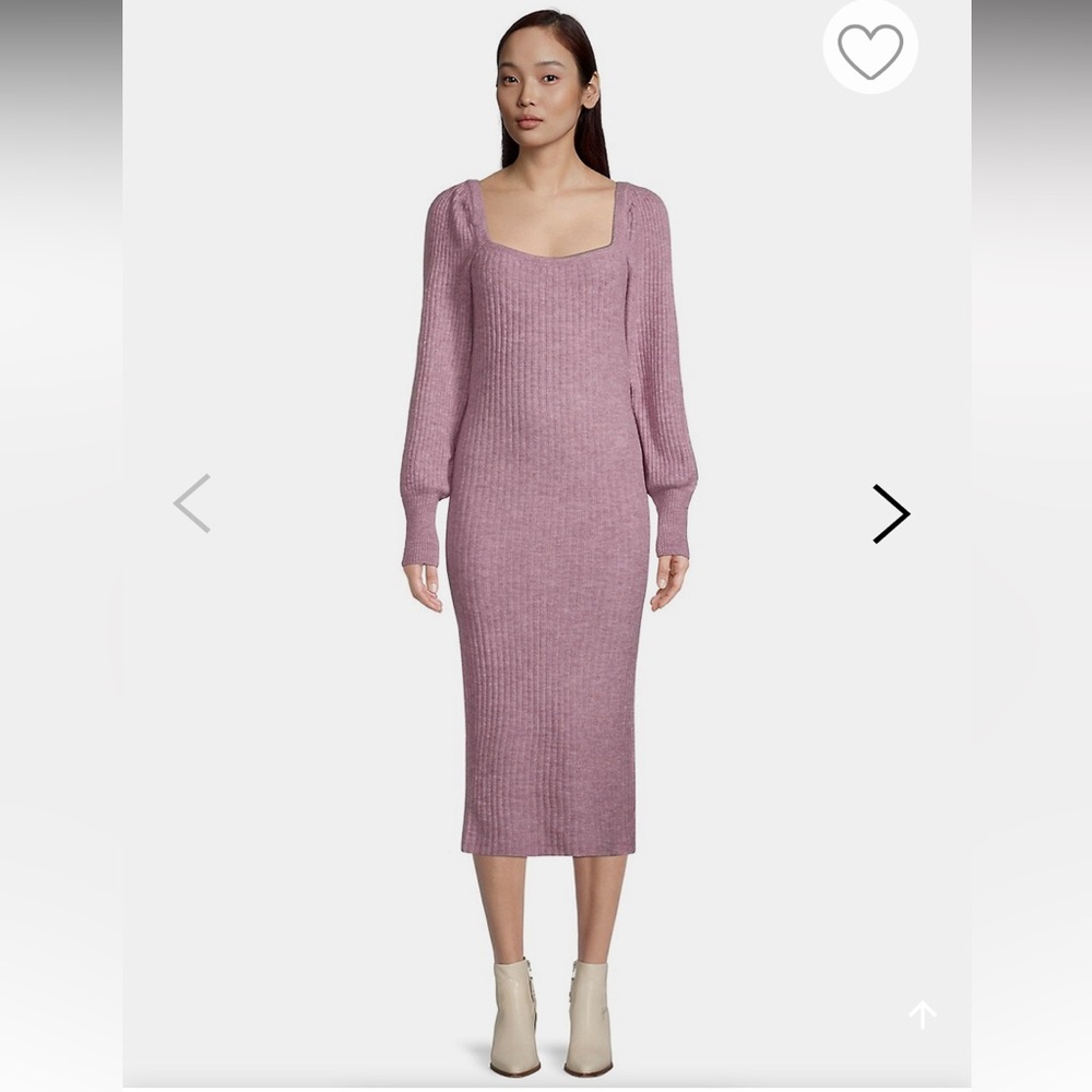MINKPINK | Saeeda Square neck Knit Dress Sz M